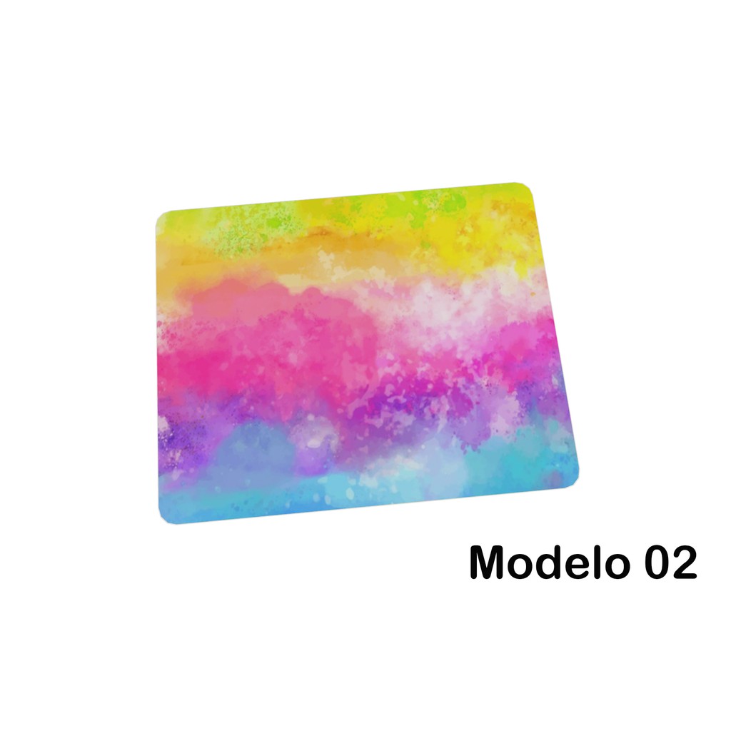 Mousepad Retangular Tie Dye modelo 02