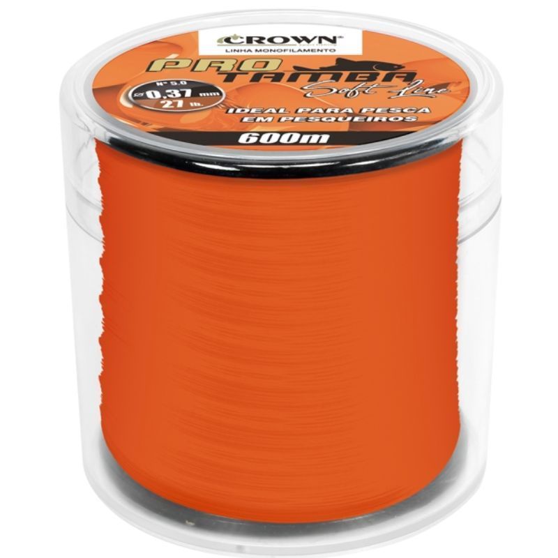 Linha Crown Pro Tamba Monofilamento Soft 0,33mm 22lb 600m