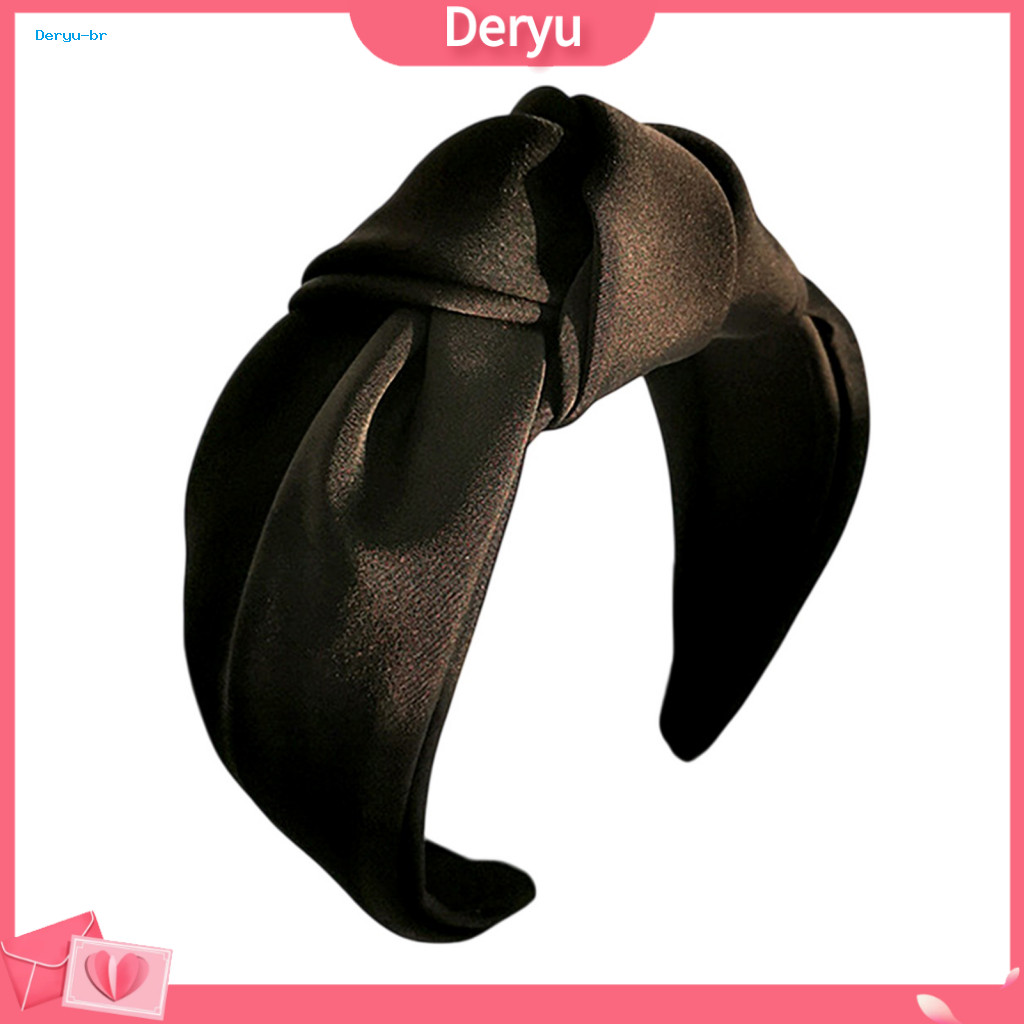 Headband for Thick Hair Versatile Hairband Women’s Bowknot Lightweight Hoop Pure Color Accessories and Comfortable for