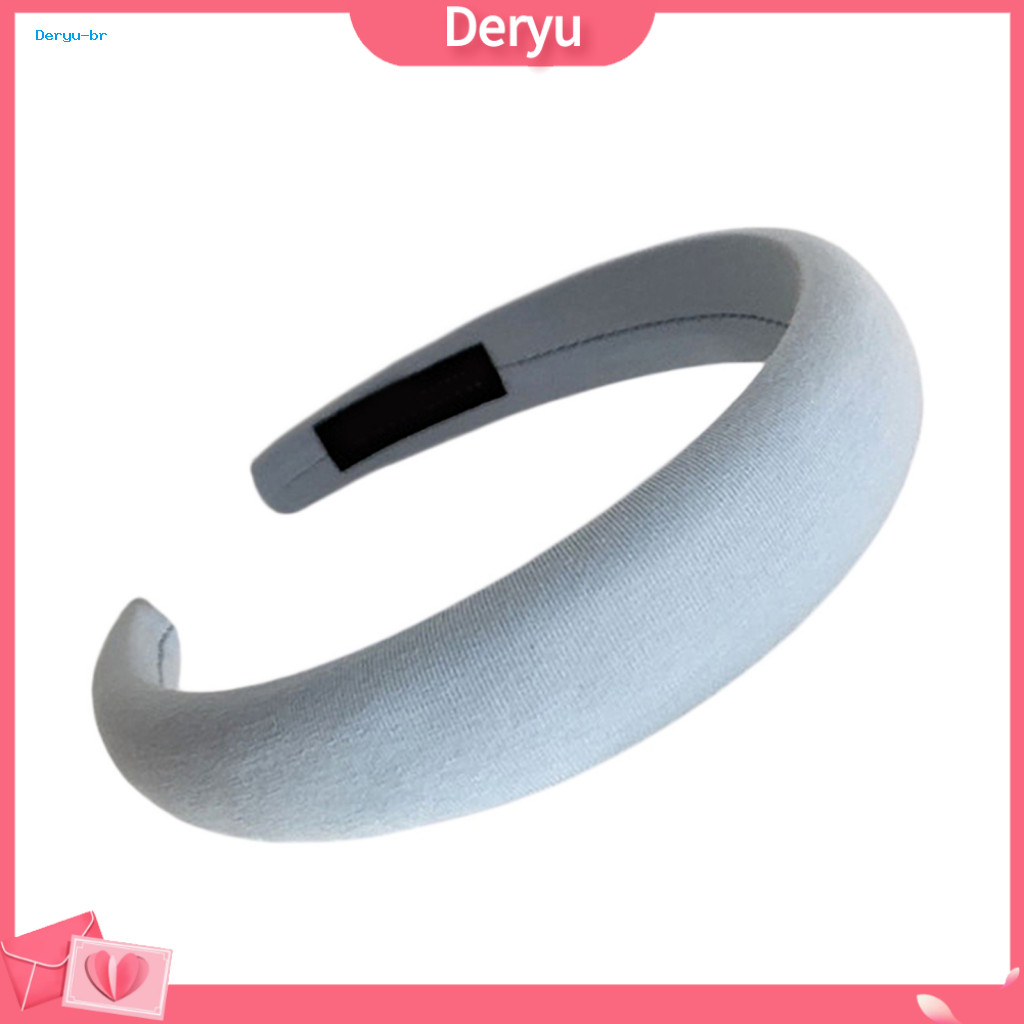 Comfortable Headband Versatile Candy Color for Women – Thick Sponge Hair Hoop Perfect Wear Makeup Accessory Soft and S