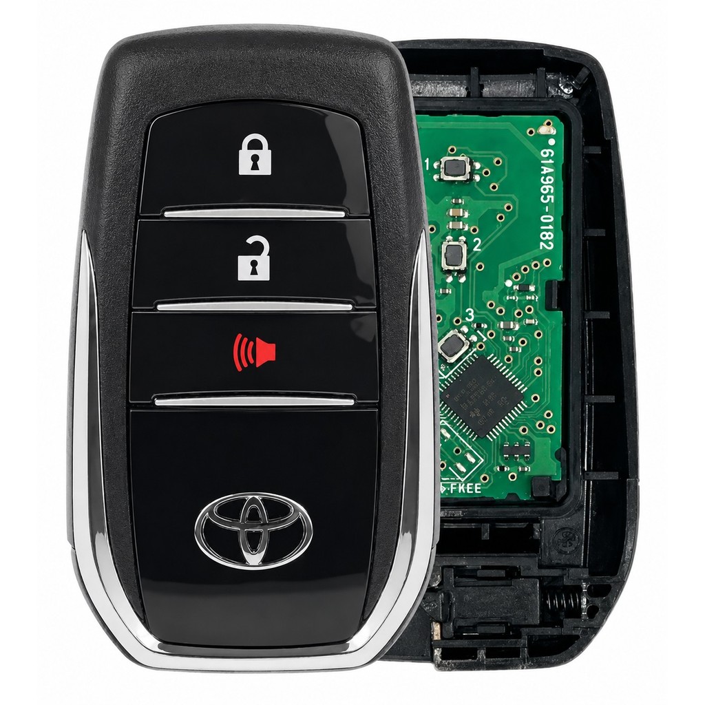 Chave Presença Completa 315MHz Chip 8A Toyota Hilux 3 Botões