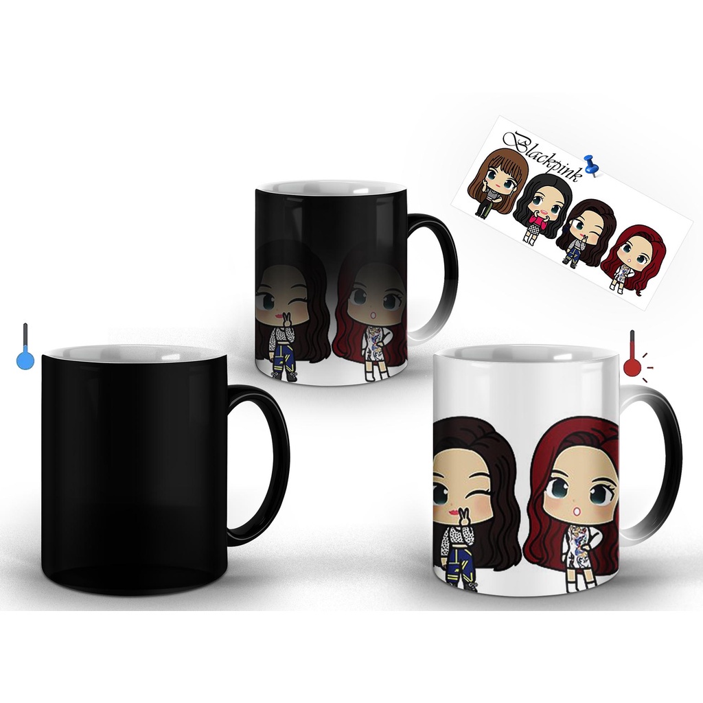 Caneca Mágica Black Pink Kpop Feminino #2