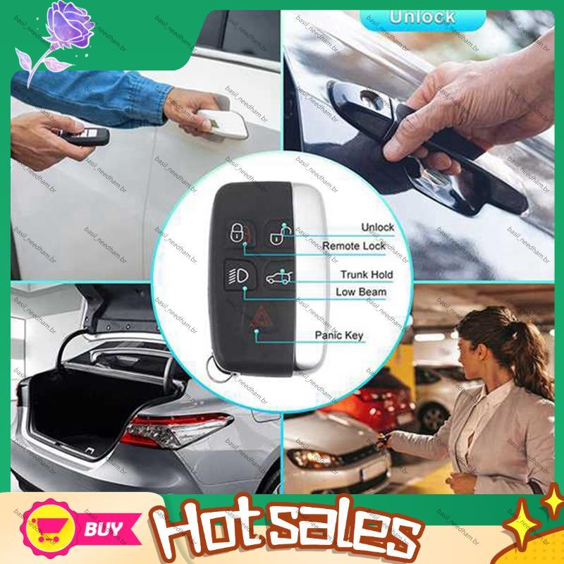 [Desconto B] Car Smart Remote Key Shell Keyless Entry Fob Housing 5 Botões Cover Para