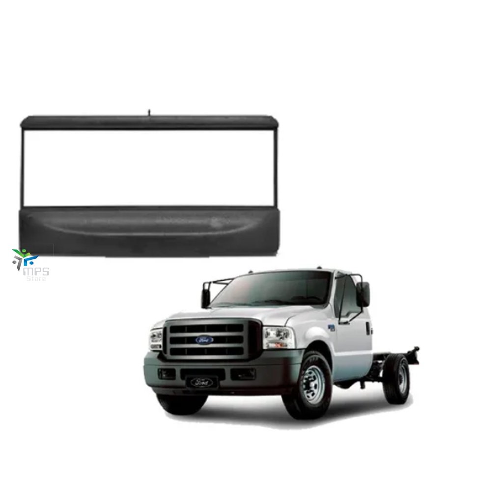 Contra Frente P/ Rádio Preta Ranger/ F250/ F350/ F4000
