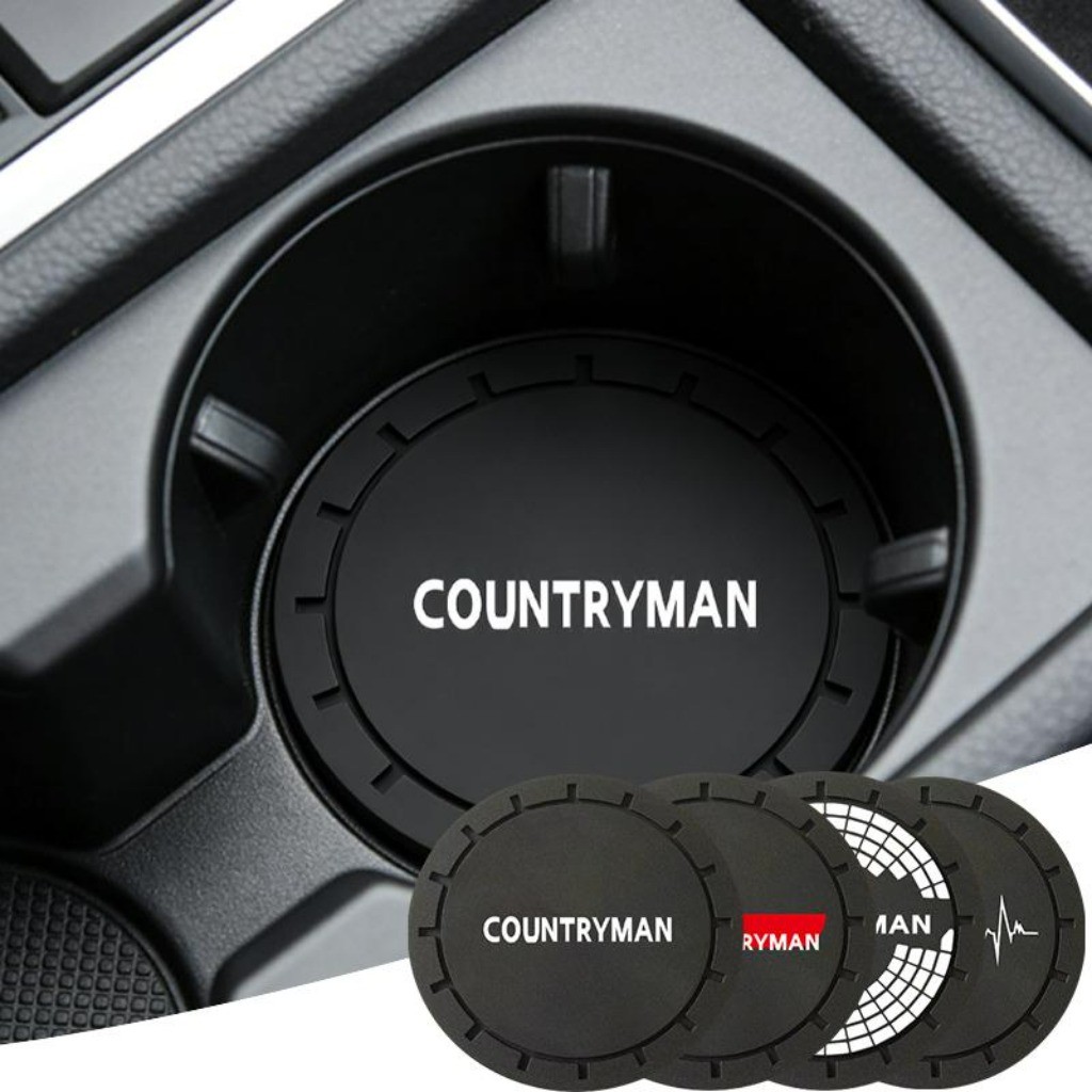 1 Peça Impermeável Porta Copo Antiderrapante Automotivo Acessórios Automotivos For MINI Countryman Cooper S ALL4