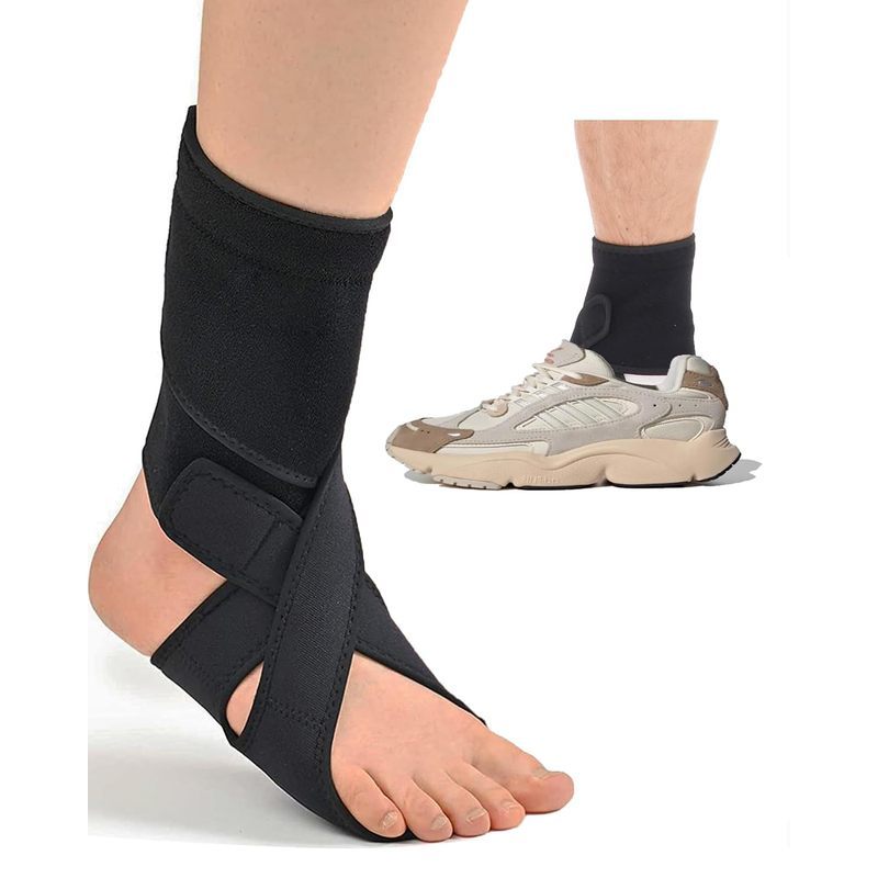 AFO Drop Foot Brace , Tornozelo Macio Para Recuperação De Acidente Vascular Cerebral & amp ; Caminhada , Material Respir