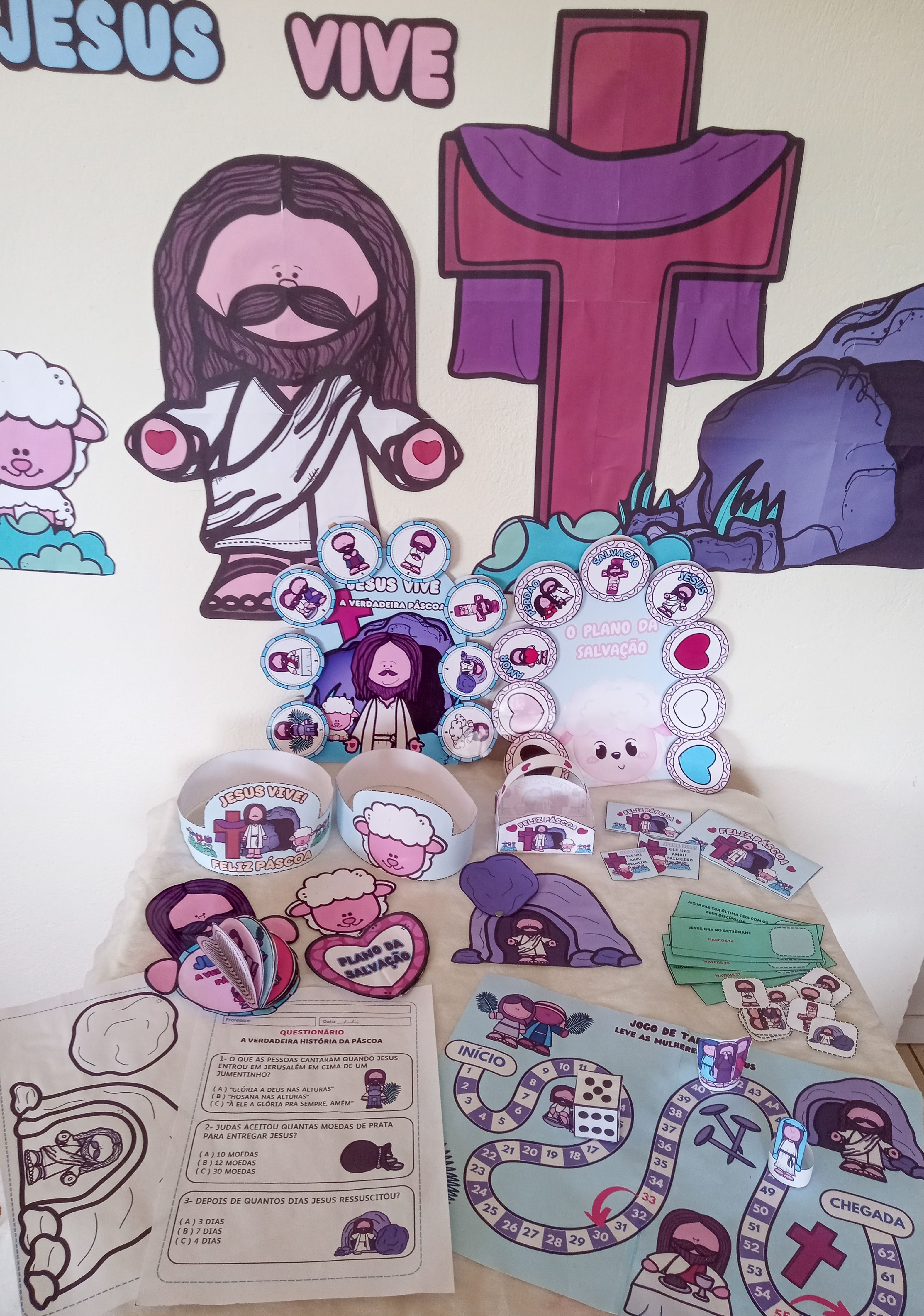 KIT DIGITAL DE PÁSCOA CRISTÃ 