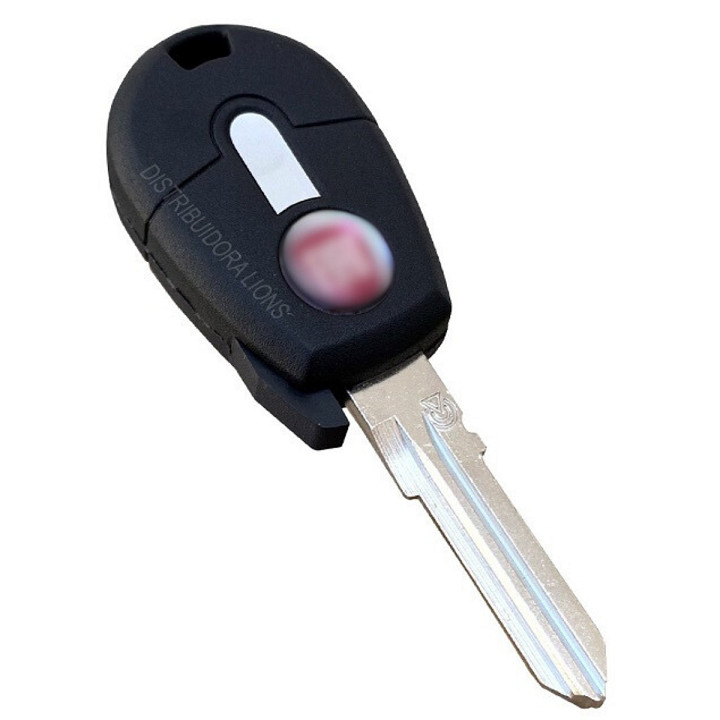 Conjunto Chave Fiat Yale com Chip Transponder T42 Transponder ID48 Palio Uno