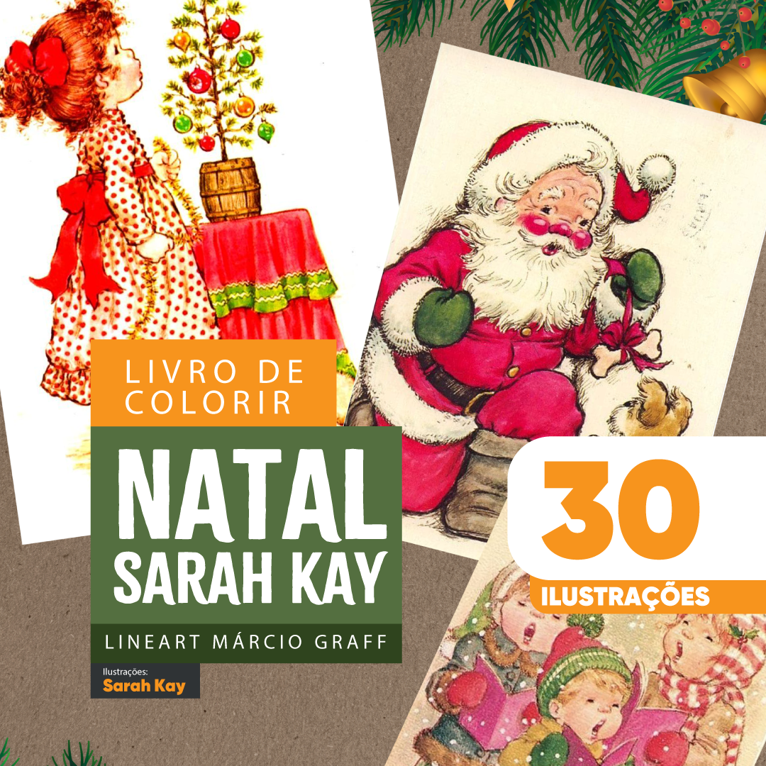Livro Natal Sarah Kay NATAL