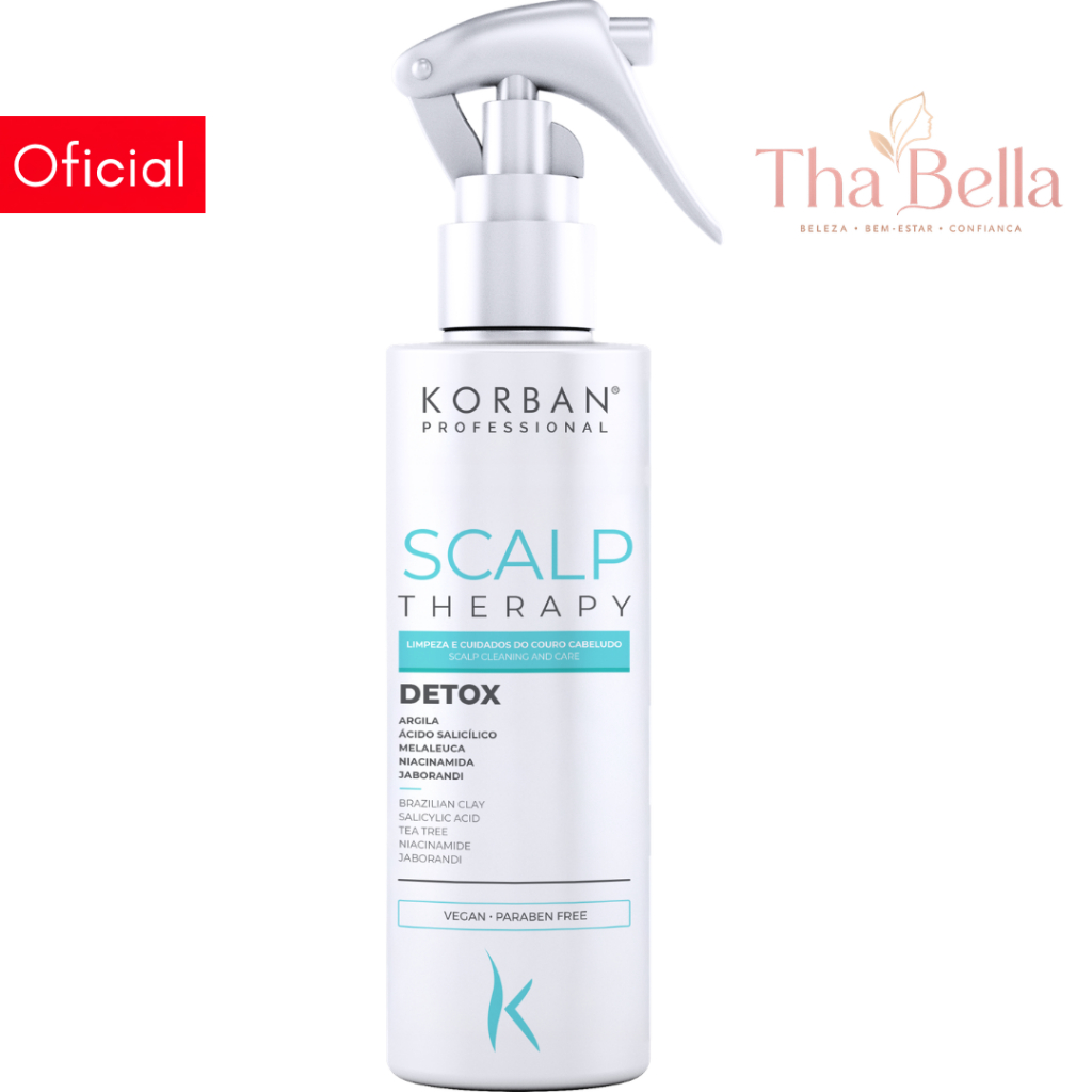 Scalp Therapy Detox 120ml Limpeza Couro Cabeludo