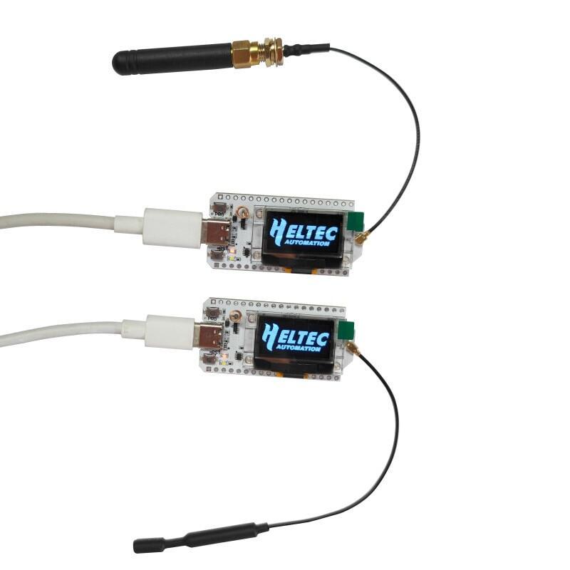 2 Pcs Nova Versão V3 433 Mhz/868-915 SX1276/SX1278 ESP32 Lora OLED Kit 32 V2 Dev