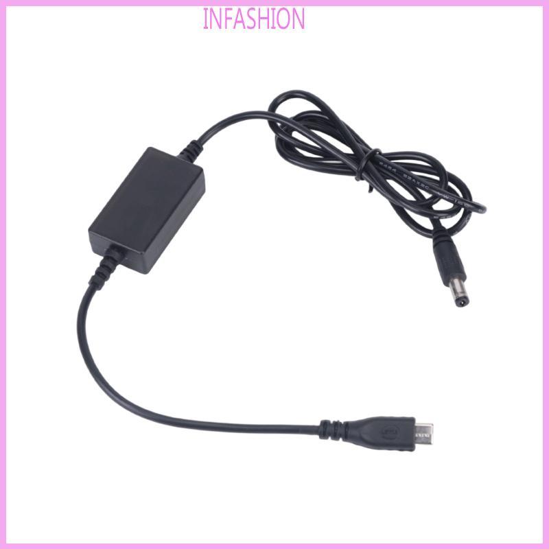 INF Anti-Misplug DC5 5x2 1 Carregamento USB C PD 12V A 16 8V 1 2A Step Up Wire