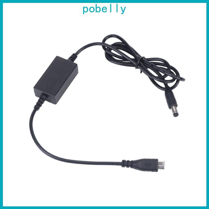 Pob Anti-Misplug DC5 5x2 1 Carregamento USB C PD 12V A 16 8V 1 2A Step Up Wire