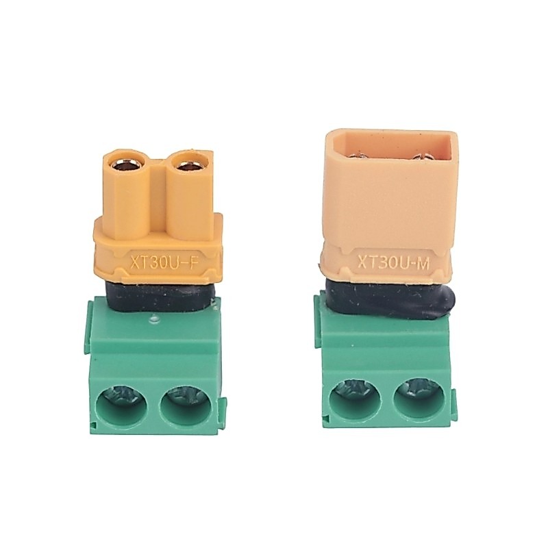 IOR Quick Wire Change XT30 Masculino Feminino 2P Conjunto De Terminais De Bloco De Parafuso