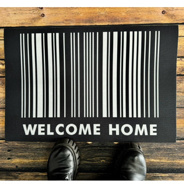 Tapete capacho para porta de entrada - Welcome Home