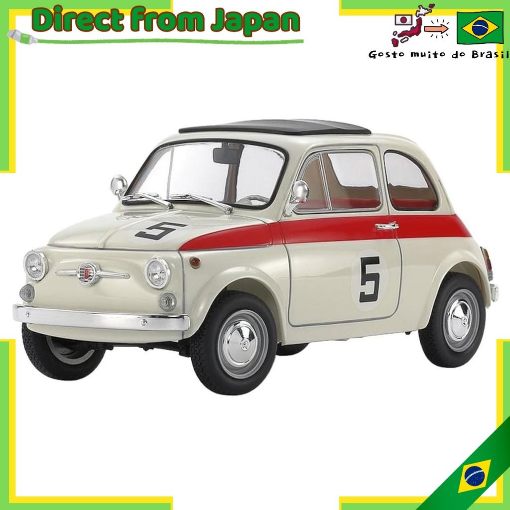 【direto do Japão】 Kit de modelo de plástico Tamiya 1/24 Série de Carros Esportivos nº 169 Fiat 500F 24169