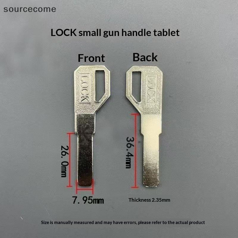 [sourcecome] Smart Lock Key Blanks Alta Compatibilidade , Resistente Ao Desgaste , Plano Para Aluguel De Bloqueio De Imp