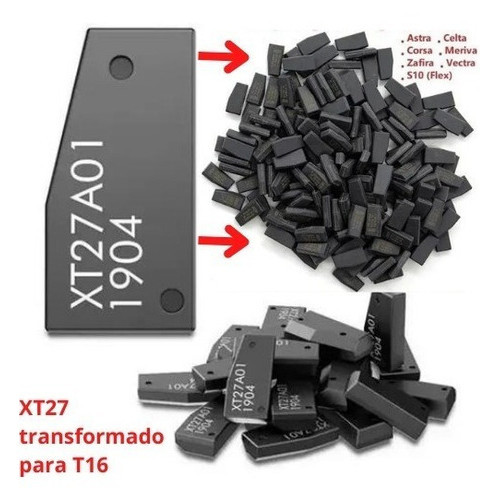 Chip Transponder Code T16 Gm Chevrolet S10 Celta Corsa Id40