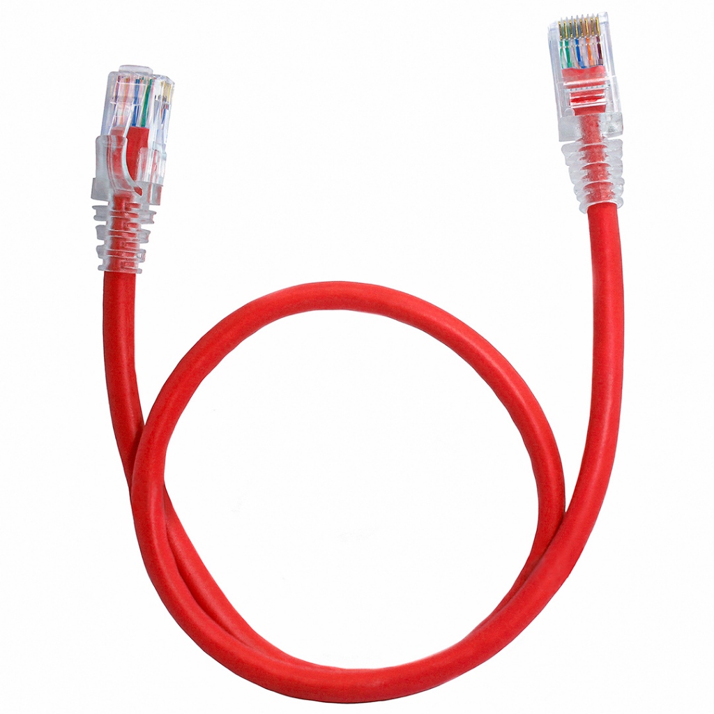 Patch Cord Cable Giga Cat6 40 Cm - Kit C/ 20 Unidades
