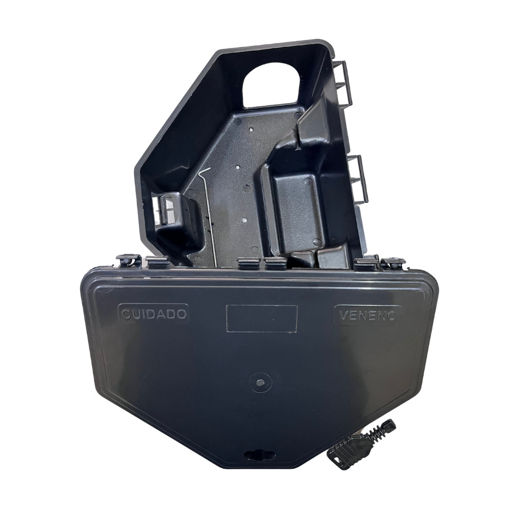 Porta Isca Compacto Reutilizável com Chave de Segurança 1pç