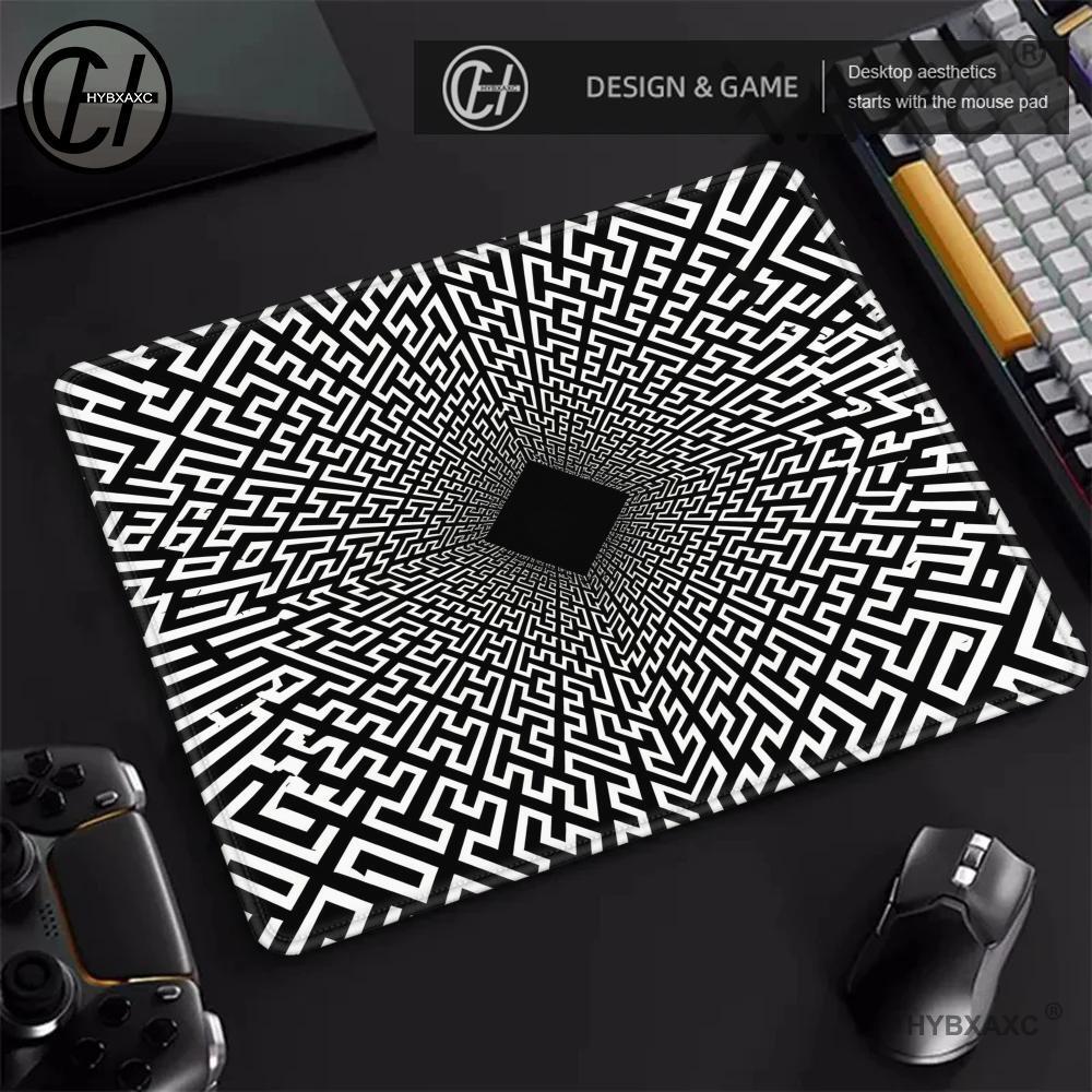 Mouse Pad Minimalista Para Jogos De Borracha HYBXAXC Da Série De Arte , Adequado FPS E desktops De Escritório/Casa