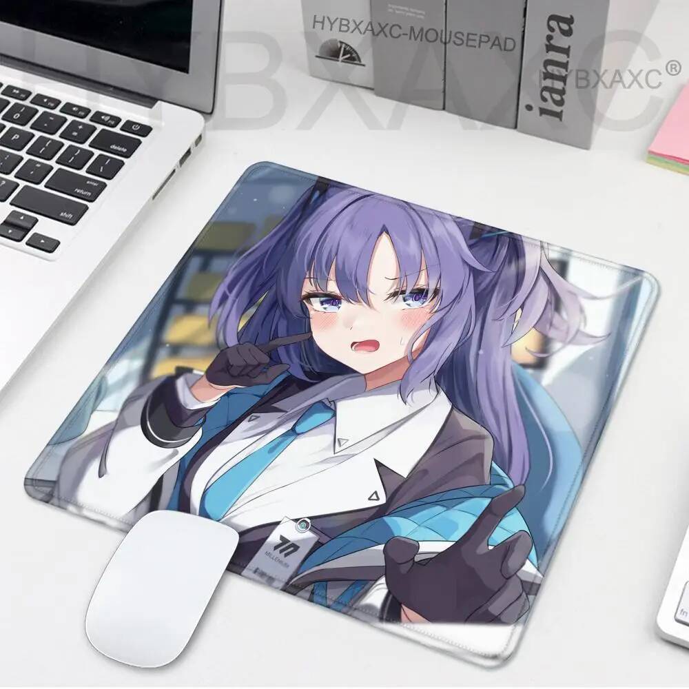 HYBXAXC Hayase Yuuka Mouse Pad Acessórios De Escritório Pequeno Mousepad Tapete De Mesa Gamer Anime Gadgets Computador M