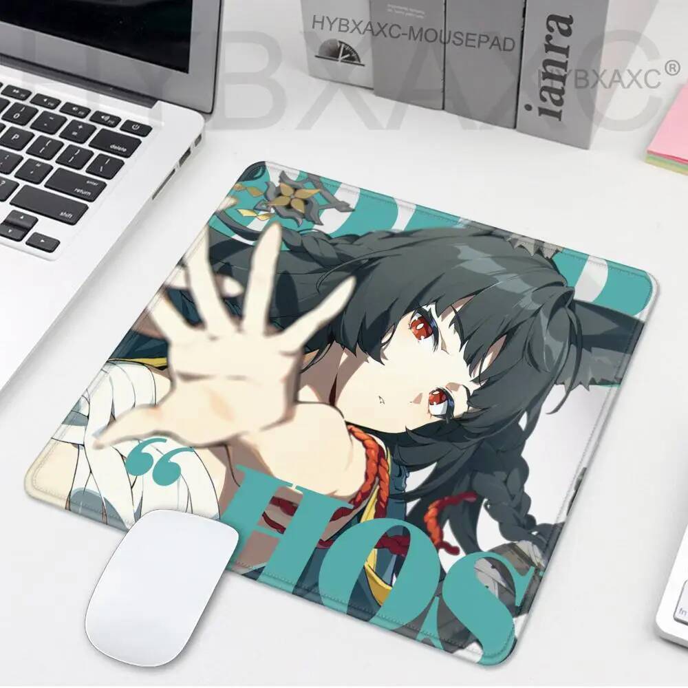 450x400mm HYBXAXC Zenless Zona Zero Pequeno Mouse Pad Mesa Desktop Teclado Do Computador Sem Fio Menino Menina Presente