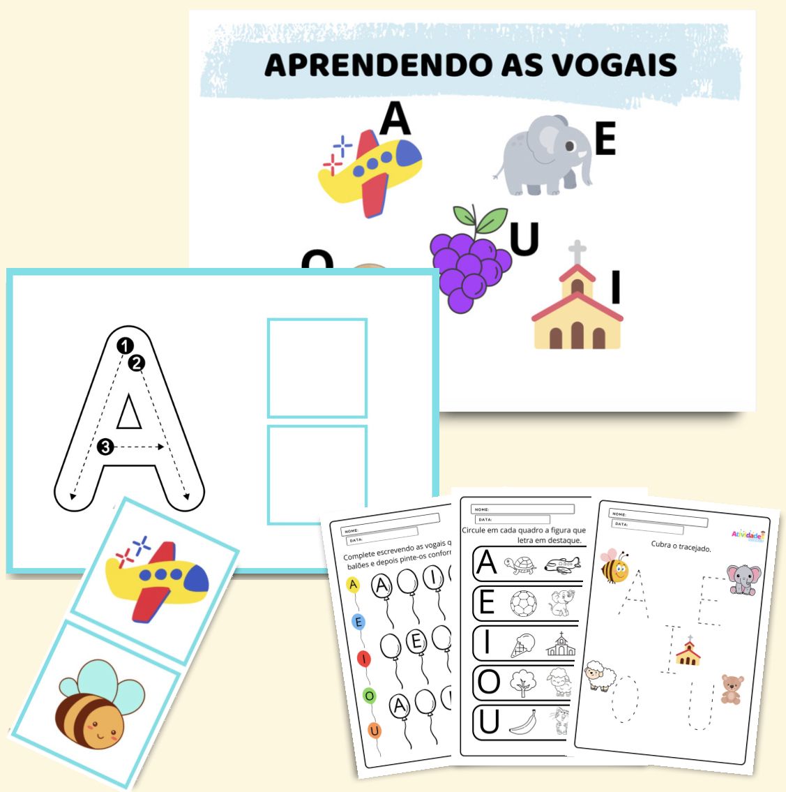 APRENDENDO AS VOGAIS