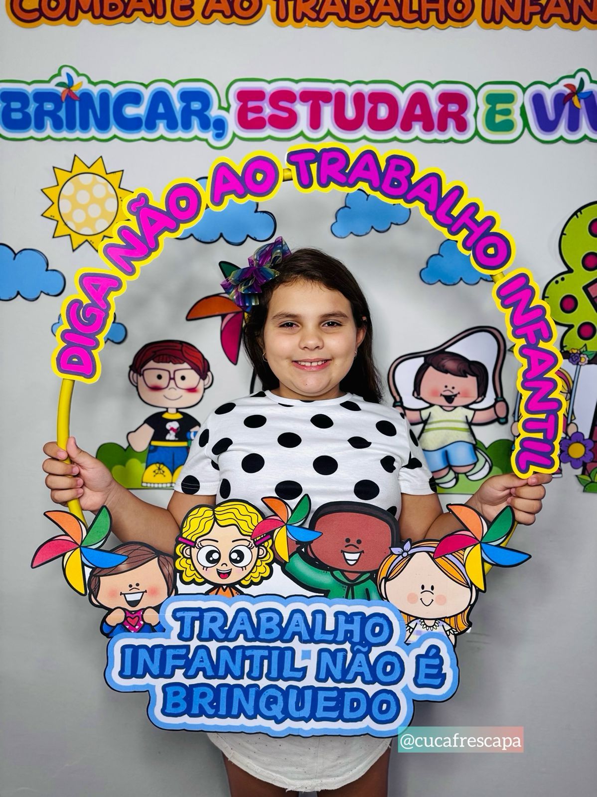 Bambolê luta contra o trabalho infantil