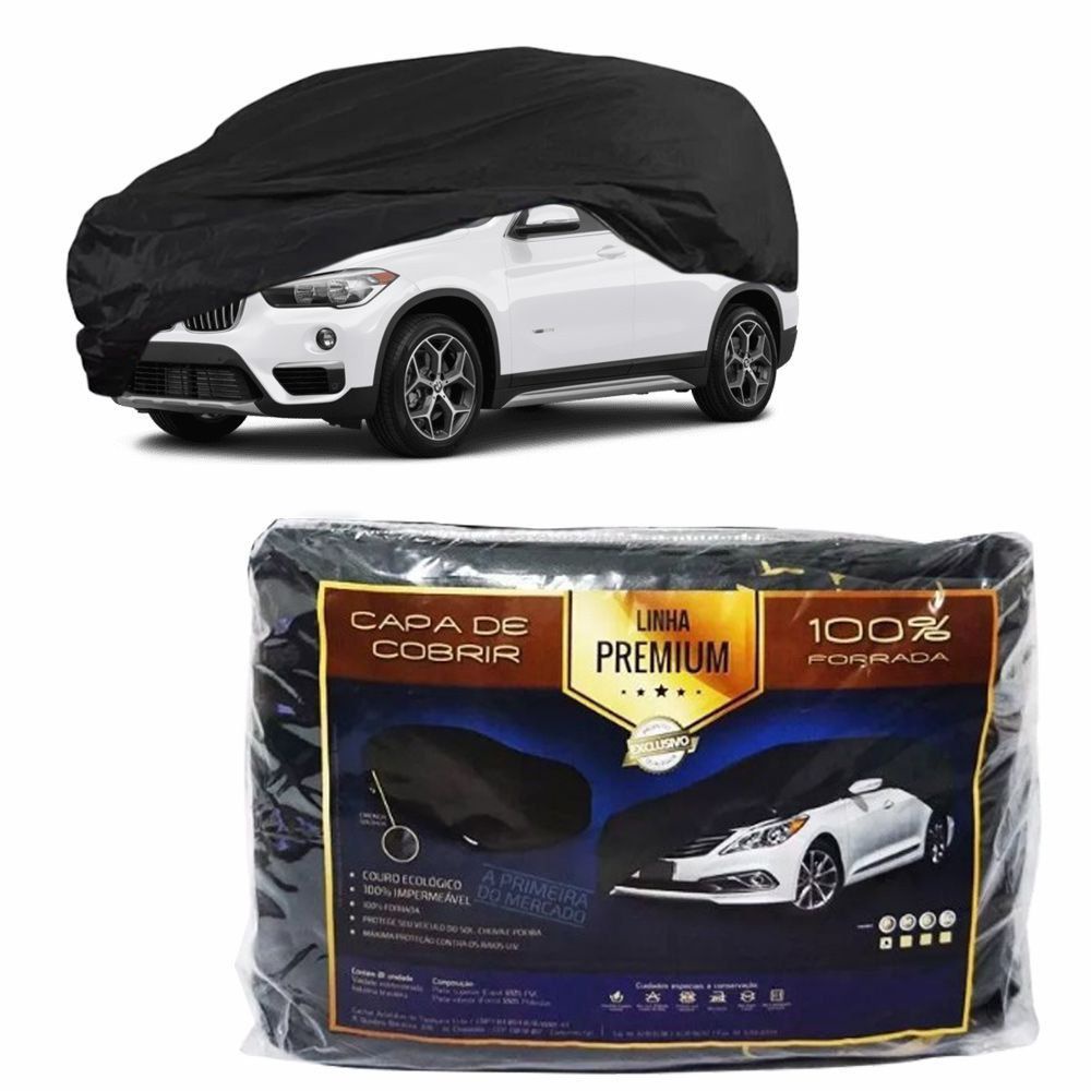 Capa Couro cobrir Bmw X1 Impermeável Forrada (XM316)