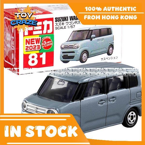 [Autêntico] Carro Fundido Takara Tomy Tomica-Escala 1/57 No . 081 Suzuki Wagon R Smile