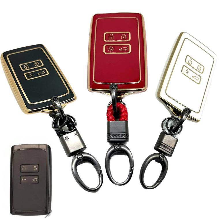 Case Chave smart cartão presença 4 botões Renault Duster Oroch Captur