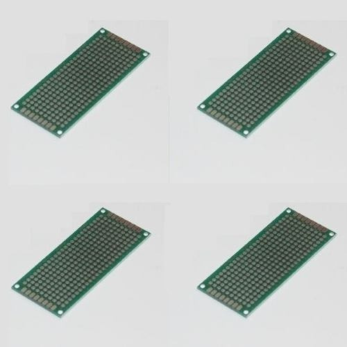 Placa Pcb Universal Dupla-face Pré-furada 3cm X 7cm.