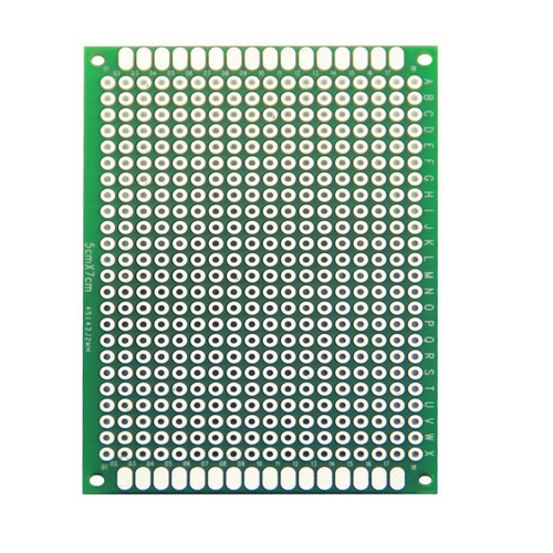 03 Placas 5cm X 7cm Circuitos Impressos Pcb Protótipo Dupla