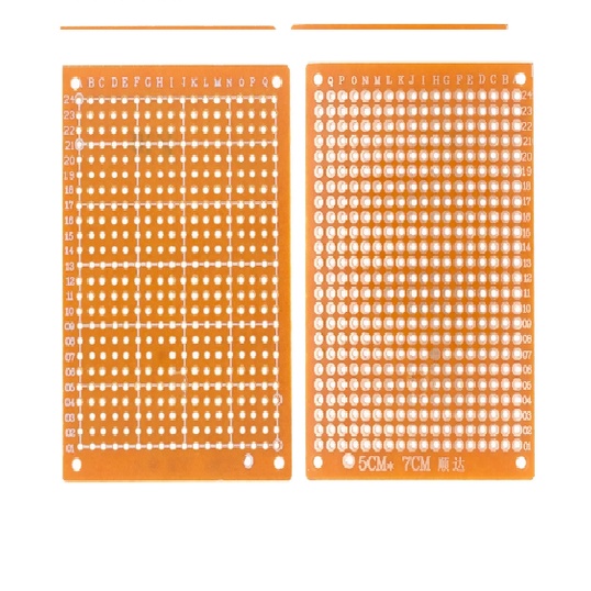 Placa PCB Ilhada Universal Pré-furada 5x7cm
