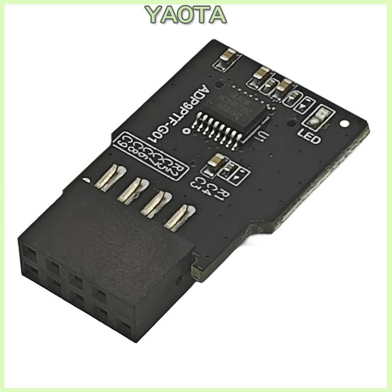 Yao PCBs Board USB2 0 9Pin Para Único Conversor Cartão TF Entusiastas Computador