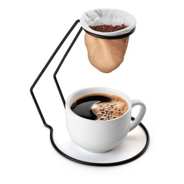 Mini Coador De Café Fast Coffee Black Arthi 1 Xícara