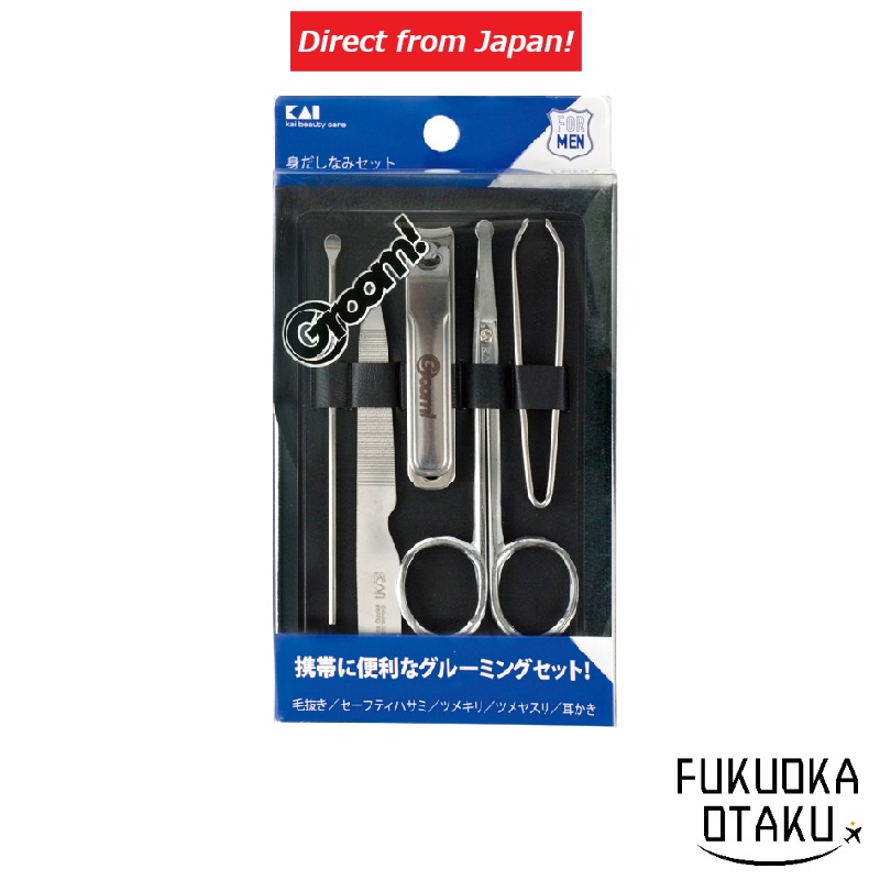 KAI GROOM！　Kit de Higiene Pessoal HC3041　Cuidados Masculinos【Direto do Japão】