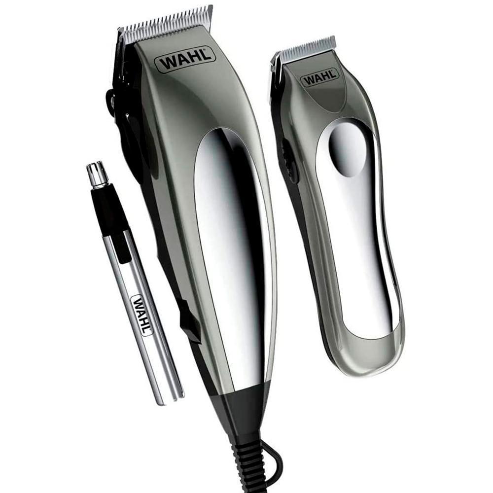 Kit Máquina de Corte e Aparadores Wahl Deluxe Groom Pro 220V com 21 Peças