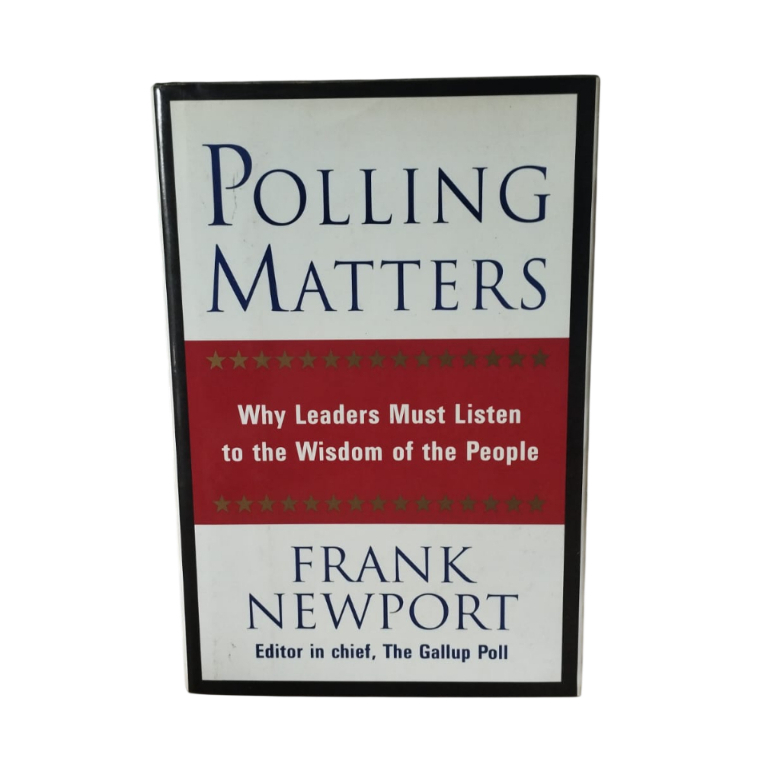 Polling Matters - Frank Newport            (CAPA DURA)