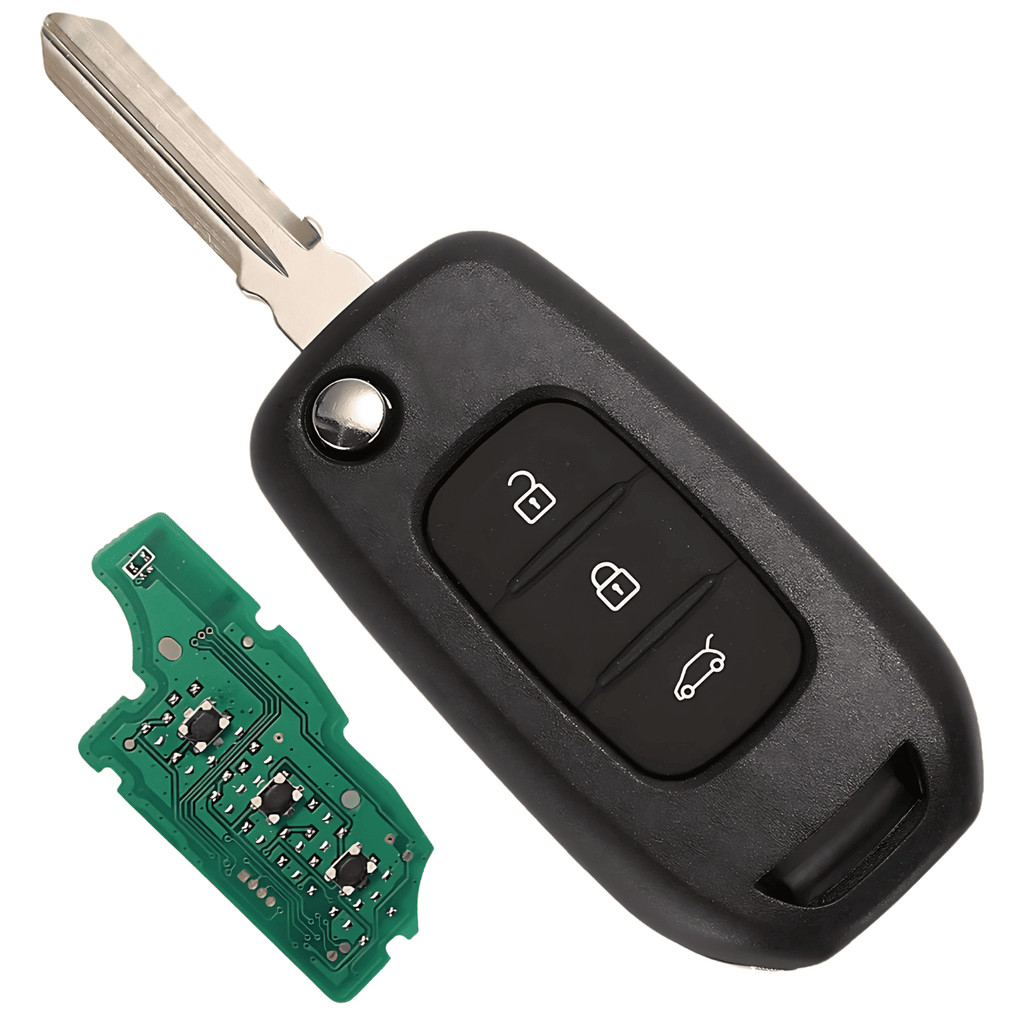 Chave Canivete Sandero Logan Duster 4a 433MHz Completa