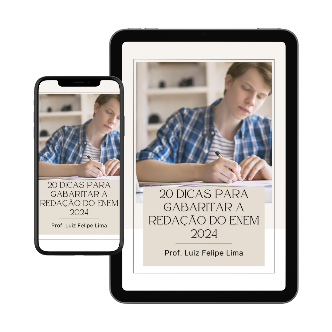 Ebook - 20 dicas para gabaritar a Redação Enem 2024