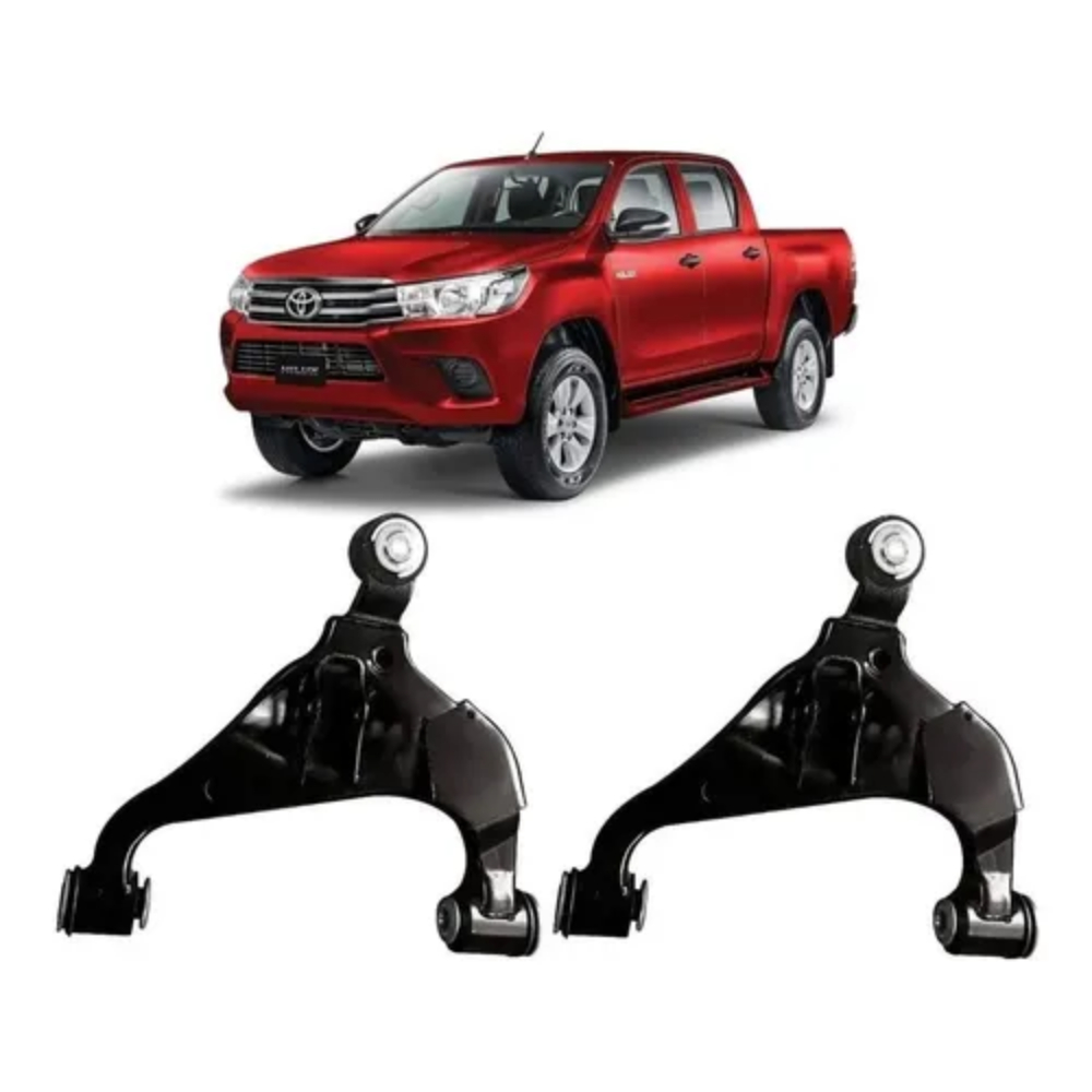 Kit 02 Bandejas Dianteiras Completas Inferior Hilux 2005/ Fortuner 2006/ SW4 2005/ ...