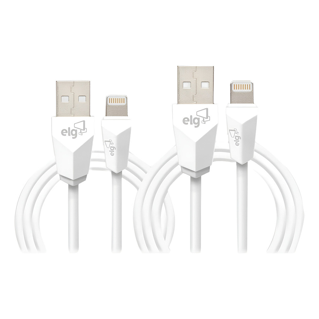 Kit Com 2 Cabos Lightning Sync/charg CMB812WH - ELG