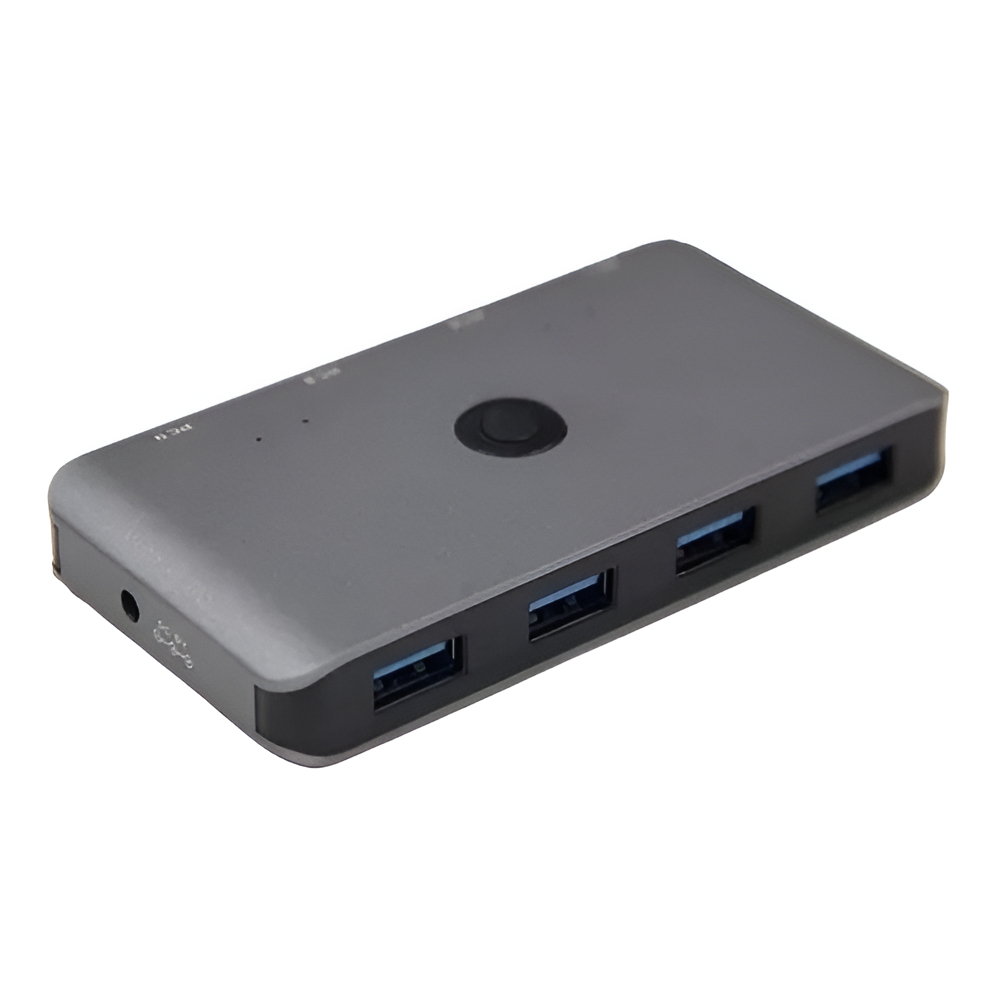 Chaveador Switch Matrix Kvm 4x4 Usb 3.0 Mouse Teclado