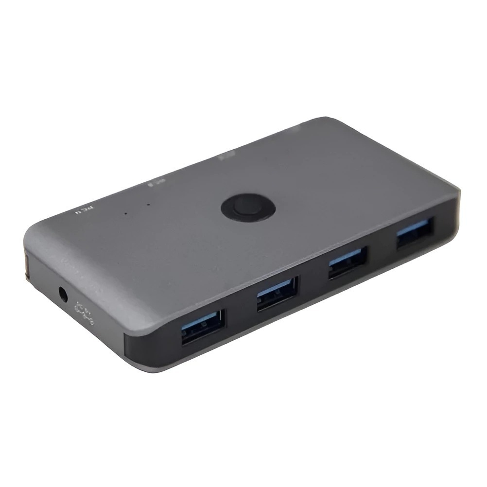 Chaveador Switch Matrix Kvm 4x4 Usb 3.0 Mouse Teclado