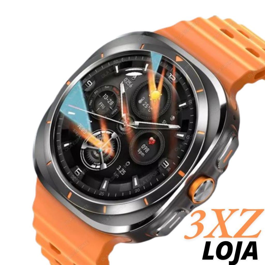 Smartwatch HW - S12 CALL Completo Câmera 5g Wi-Fi Chip play story - 3XZ LOJA