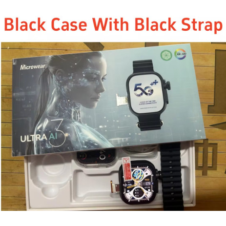 Smartwatch 5g Ultra 3 Ai  Serie 10 Chip Câmera