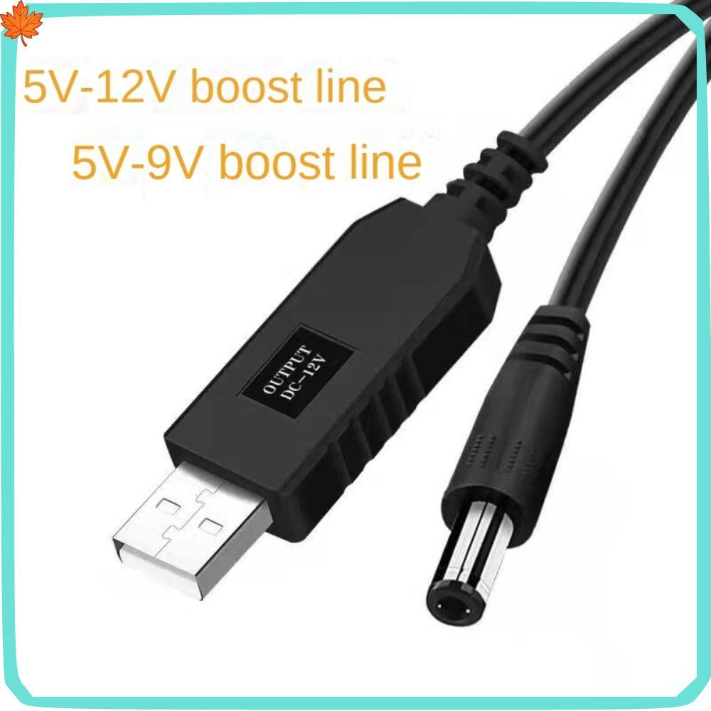 Wifi Para Powerbank , DC 5V A 9V/12V 2.1X5.5MM Plug Cable Boost Converter , Roteador Modem Ventilador Alto-Falante