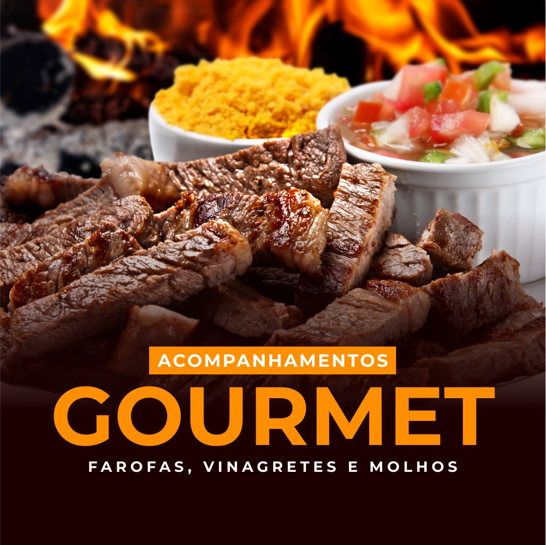 Acompanhamentos Gourmet: Farofas, Vinagretes e Molhos